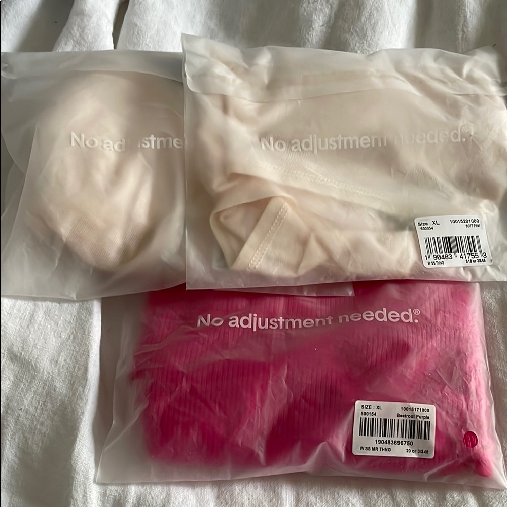 NWT Tommy John second skin thong XL